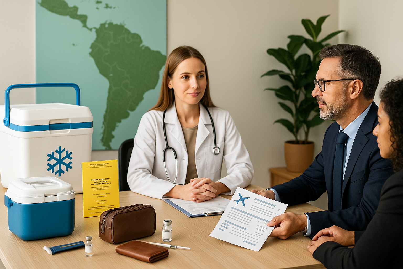 Ameryka Południowa: zalecane szczepienia i profilaktyka dla podróżnych biznesowych