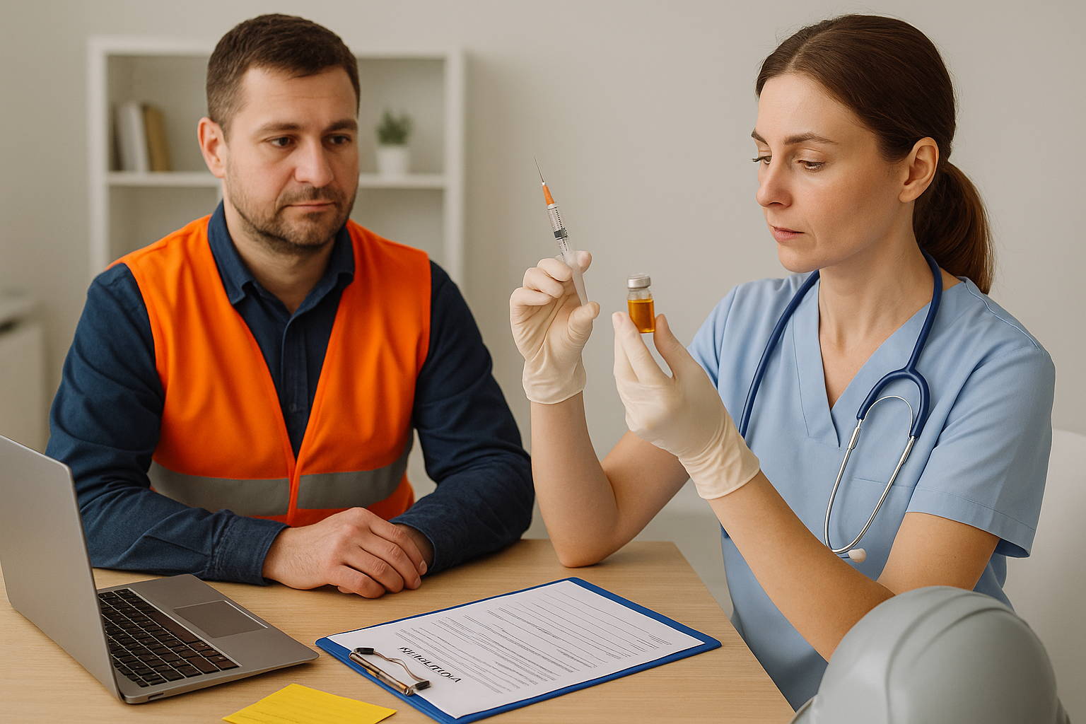 Szczepienia w medycynie pracy – standardy i rekomendacje dla pracodawców i NZOZ